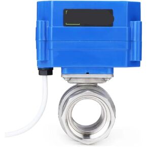 1PCS 1/4"-1" Full bore Stainless Steel Ball Valve, 110V 220V Normally Closed(1",G_Other_CR04) in Kuwait