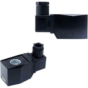 Waterproof Copper Coil 110V/220V/12V/24V for Solenoid Valve DN8 DN10 DN15 DN20 DN25 DN32 Inner Hole 9/16mm IP65(1/4",12VDC) in Kuwait