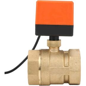 AC 220V DN50 Brass Motorized Ball Valve 2-Way 3-Wire 2-Point Control Motorized Ball Valve in Kuwait
