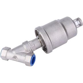 Actuator Ball Valve Stainless Steel Actuated Angle Valve Female Thread Pneumatic Steam Valve Solenoid Valve Manifolds(DN20) in Kuwait