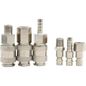 Pneumatic Fitting For Air Compressor Euro Type Air Line Quick Coupling Connector Coupler Adapter(SH 10mm) in Saudi Arabia