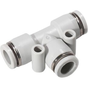 PE PEG T-type Three-Way Variable Diameter Pneumatic Quick Connector 4 6 8 10 12 14mm Tracheal Hose Plug-in Quick Connector(PE-14) in Saudi Arabia