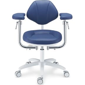 تصميم مريح مجهر كرسي الطبيب ارتفاع مقعد قابل للتعديل البراز رفع كرسي طبيب الأسنان قطب U-سلسلة الجلد يشعر الجلد PLST-097 in Kuwait