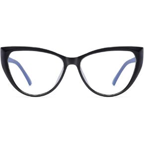 نظارات PANNER الزرقاء لحجب الضوء للنساء، إطار نظارات Bluelight Blocker للكمبيوتر Cateye Clear Cat Eye in Kuwait