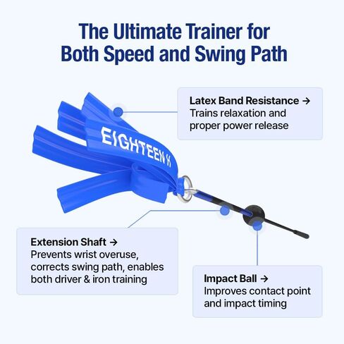 Fast Swing Golf Trainer Speed Distance Training Aid for Long Drives Pro Heoseok in Kuwait