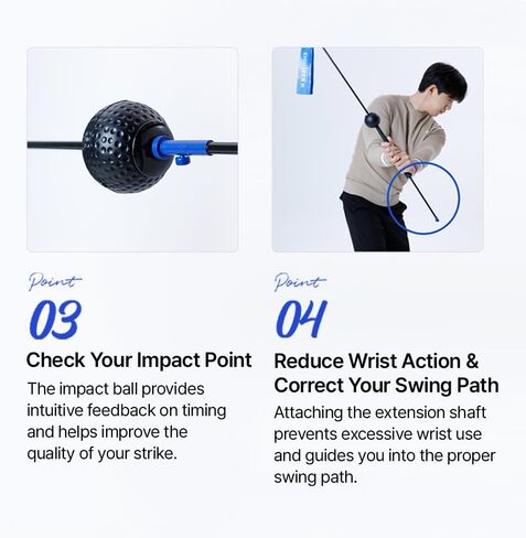 Fast Swing Golf Trainer Speed Distance Training Aid for Long Drives Pro Heoseok in Kuwait