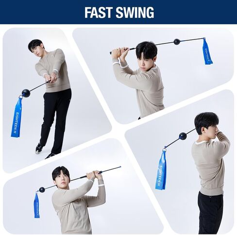 Fast Swing Golf Trainer Speed Distance Training Aid for Long Drives Pro Heoseok in Kuwait