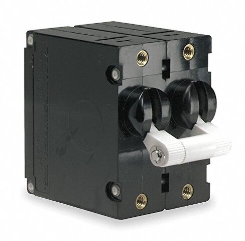 Carling Technologies Circuit Breaker, mg Circuit Breaker Type, Toggle Switch Type, Number of Poles: 2 - BA2-BO-34-630-111-C in Kuwait