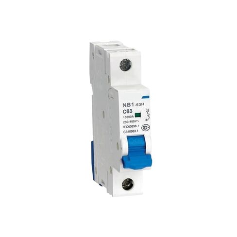 MCB NB1-63H 1P 10kA Miniature Circuit Breaker 20A 10A 25A 32A 63A 40A 2A 1Pcs(10A) in Saudi Arabia