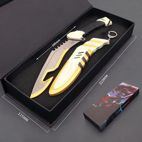 apex legends heirloom Bangalore Heirloom Life Size blunt Knife Metal Replica Safe Cosplay Prop In Real Life in Kuwait