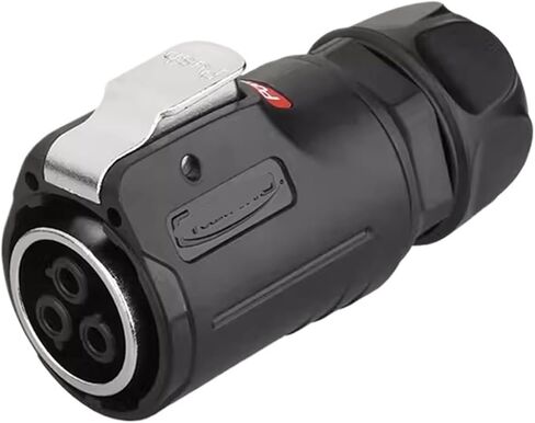 LP24 quick aviation 3 core UL certified round power wire waterproof connector ip68(Male socket) in Kuwait