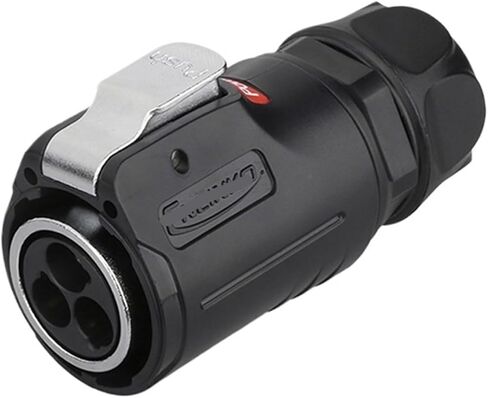 LP24 aviation led display lamp power wire connector 3-core connector 25A(Male plug) in Saudi Arabia