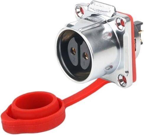 LP24 aviation flange female 3-core 4-core 10-hole 12 19 24PIN multi-core power industrial waterproof connector(2 core 35A) in Saudi Arabia