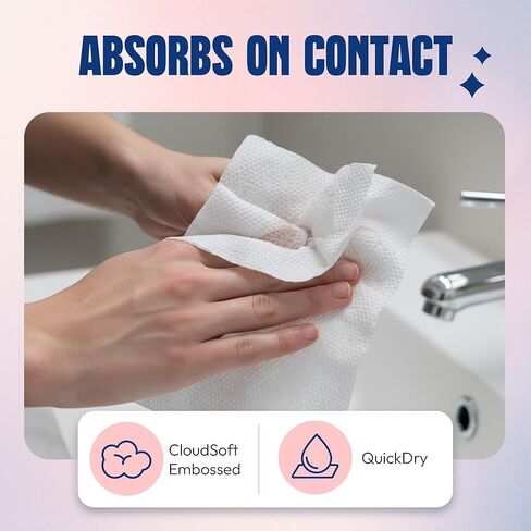 Multifold Paper Towels Bulk - 12 Pack Case, 250 Sheets/Pack (3,000 Total), Highly Absorbent Recycled Disposable Hand Towels for Bathrooms, Dispensers, Restaurants & Offices, Made in USA in Kuwait