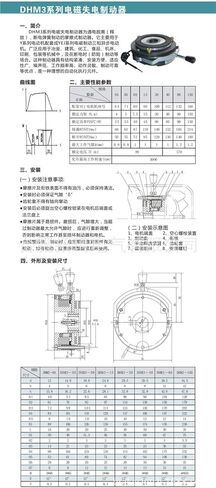 DHM3-04 DC24/99V YEJ63 Motor Brake, Power-Off Electromagnetic Brake 0.25KW in Saudi Arabia