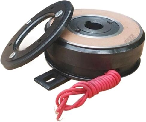 DC24V Monolithic Power-on Electromagnetic Clutch No Slip Ring Dry Power-on Motor Brake Electromagnetic Clutch 20NM in Saudi Arabia