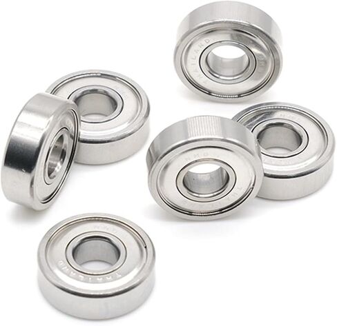 608ZZ تحمل 8x22x7 ملليمتر مصغرة ثلاثية الأبعاد أجزاء الطابعة لوح التزلج سكوتر زلاجات دوارة عجلة 608 Z ZZ الكرات 10 قطعة in Kuwait