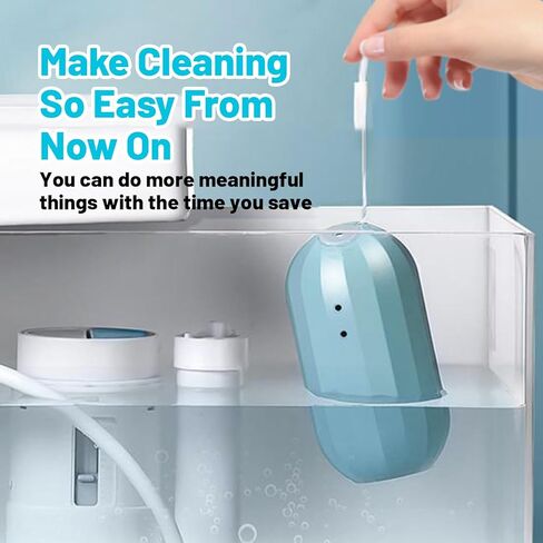 قطعتان من منظف المراحيض، منظفات المراحيض كريزي برو، نسخة مطورة، منظف المراحيض الأوتوماتيكي الأزرق الذي يدوم طويلاً، يجعله يبدو جديدًا in Kuwait