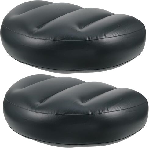Toyvian 2pcs PVC Fishing Seat Cushion Pad Green Fishing Boat Chair Pad Lightweight and Comfortable Relieves Tailbone Pressure Easy to Store and Spot the Water in Saudi Arabia