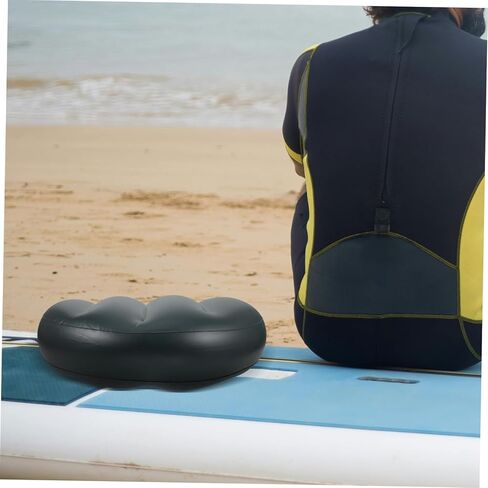 Toyvian 2pcs PVC Fishing Seat Cushion Pad Green Fishing Boat Chair Pad Lightweight and Comfortable Relieves Tailbone Pressure Easy to Store and Spot the Water in Saudi Arabia