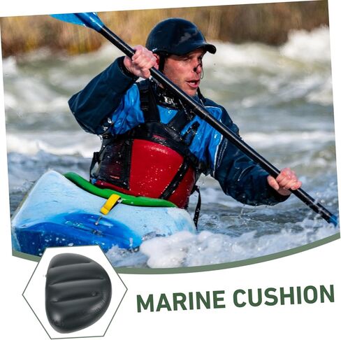 Toyvian 2pcs PVC Fishing Seat Cushion Pad Green Fishing Boat Chair Pad Lightweight and Comfortable Relieves Tailbone Pressure Easy to Store and Spot the Water in Saudi Arabia