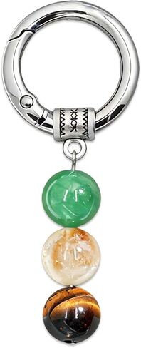 سلسلة مفاتيح الكريستال الطبيعية بدايات جديدة شفاء القلق هدايا التخرج التخرج من السحر المحظوظ هدايا صغيرة للنساء in Kuwait