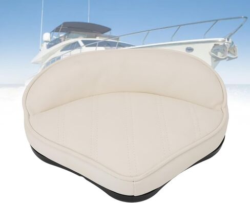 aqxreight Boat Casting Deck Seat Waterproofing Sun Block Comfortable PVC Outer Leather Elastic Memory Foam Padded Cushion for Yacht Pontoon in Saudi Arabia
