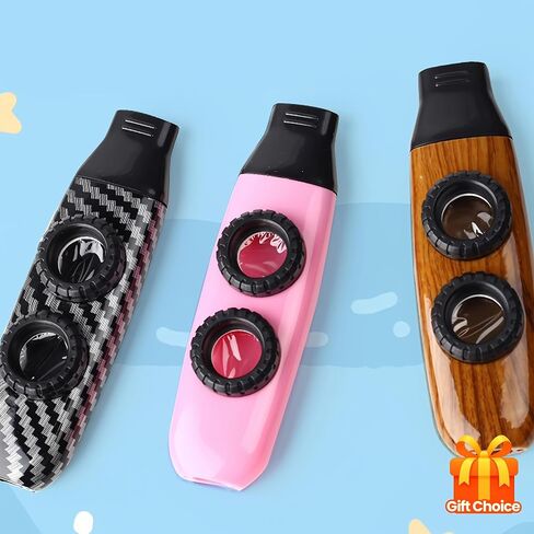 Professional Kazoo, Comes with 3 Extra Membranes, Adjustable Pitch, Suitable for Guitar, Ukulele, Violin, Piano, Keyboard, Beginners As Well As Professionals, Adults/Music Enthusiasts. in Saudi Arabia