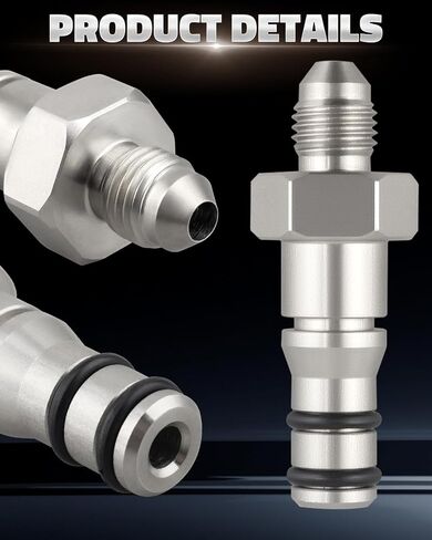 Hydraulic Line Adapter Fitting Fit for GM LS LSX TR6060 Clutch, AN-4 Interface Clutch Hydraulic Line Adapter in Saudi Arabia