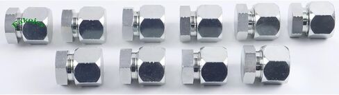 10 Pairs 3/4" # 12 JIC Cap 0304-C-12 & Plug 2408-12 Combo Hydraulic Adapter Fitting 1-1/16-12 in Saudi Arabia