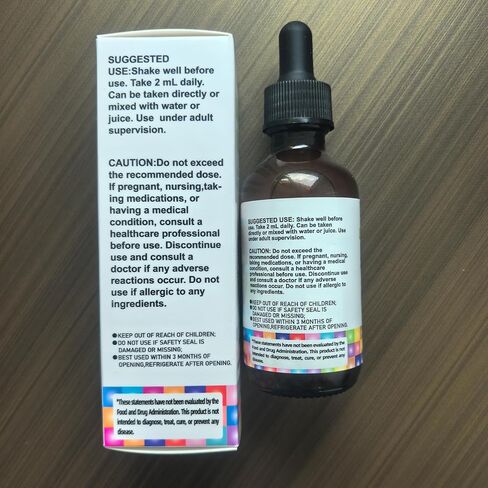 Liposomal Lymphatic Detox & Drainage Drops –Multivitamins A、C、D + Herbal Blend with Elderberry & Echinacea– Supports Lymphatic Drainage, Immune System & Detox in Saudi Arabia