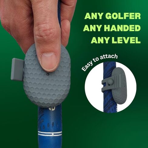 SnapSwing Hands-Free Golf Swing Recorder – Instantly Film Every Swing from Your Club Grip – Fix Your Swing Faster Without a Coach – Bluetooth Remote, Fits Any Golf Club in Saudi Arabia