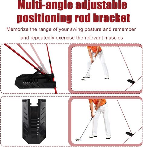 Pro Golf Alignment Sticks Holder, Golf Swing Plane & Path Training Aid Posture Alignment Trainer Equipment for Beginners Enthusiasts & Golfers Practice of All Ages in Saudi Arabia