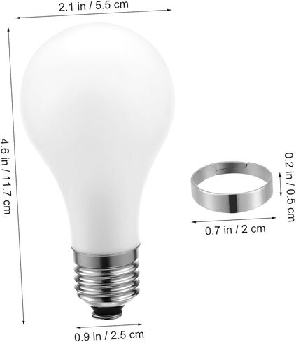 Garneck Bulb, Tricks Light Up Bulb, Self-Illuminating Light Bulb Stage Props,Dating Romance Surprise in Saudi Arabia