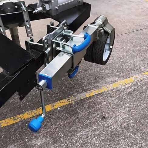 Heavy Duty Boat Trailer Jack - 760Kg Load Capacity, Universal Trailer Guide Wheel, 25Cm Lift, 20Cm Wheels, Rv/Camper/Off-Road Vehicle,760kg/1650lbs in Saudi Arabia