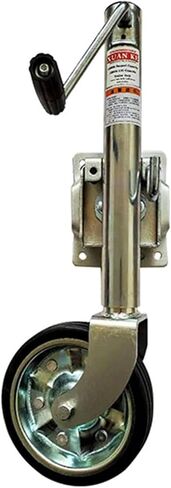 Boat Trailer Jack - Trailer Jack Wheel, Jockey Wheel Heavy Load Trailer 20Cm, Folding Jockey Wheel Support, Capacity 750Kg, Lift 25Cm, for Boat, Motorhome, Yac in Saudi Arabia