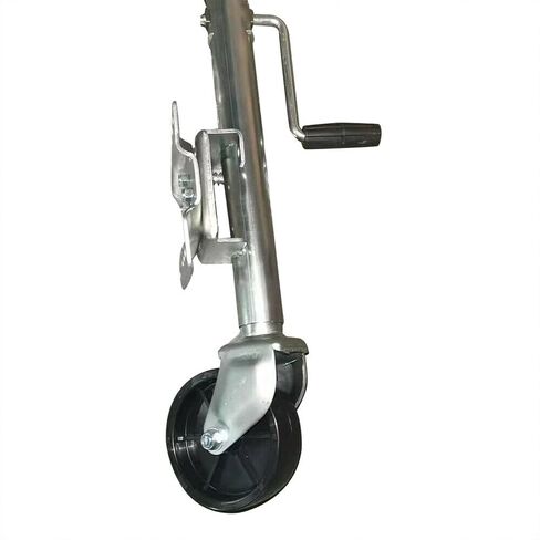 Boat Trailer Jack with Wheel - Lift Swivel Trailer Jack, Trailer Wheel Jockey Wheel, 1200 Lb Steel Jockey Wheel, Heavy Duty Automatic Support Leg Support, for in Saudi Arabia