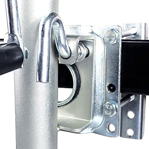 Boat Trailer Jack - Heavy-Duty Bolt-On Swivel Jack, Removable Swivel Trailer Jack, Side Rocker Trailer Jack with 6'' Dual Wheels, 1500 Lbs Capacity, for Rv Tra in Saudi Arabia