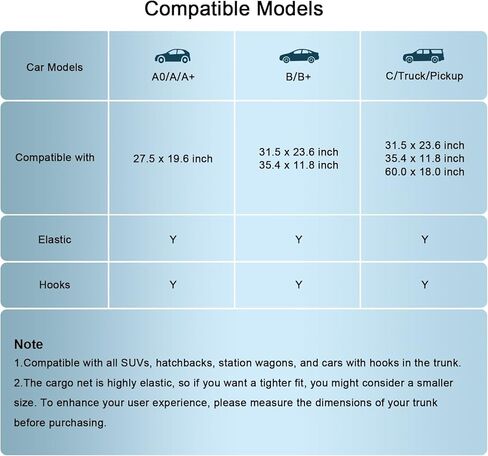 Car Trunk Organizer for SUV Backseat Hanging Storage with 8 Pockets, Heavy-Duty 1680D Oxford Fabric, Foldable Car Organizer for MPV Minivan Sedan, Car Accessories Interior in Kuwait