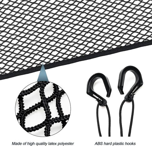 Car Trunk Organizer for SUV Backseat Hanging Storage with 8 Pockets, Heavy-Duty 1680D Oxford Fabric, Foldable Car Organizer for MPV Minivan Sedan, Car Accessories Interior in Kuwait