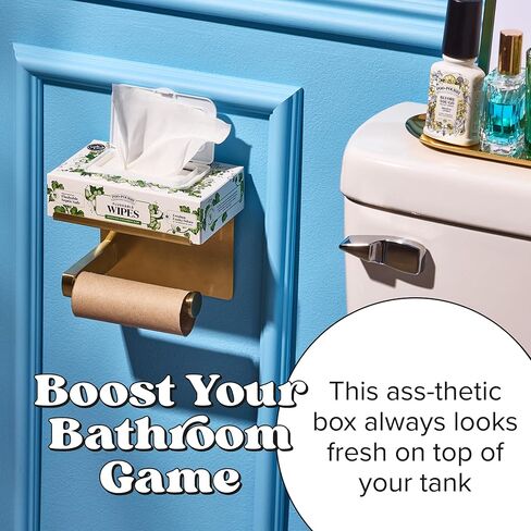 Poo~Pourri Flushable Wipes - Made with Plant Based Fibers, Aloe, & Vitamin E - Adult Wet Wipes - Cucumber & Aloe Essential Oils scent - Septic & Sewer Safe - 3-pack (150 total) with Dispenser Boxes in Saudi Arabia