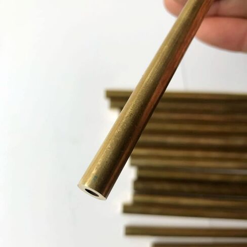 H62 Environmentally Friendly Brass Tube Outer Diameter 21mm to 25mm Thin Thick Wall Hollow Brass Seamless Tube(24x0.5mm 245mm) in Saudi Arabia
