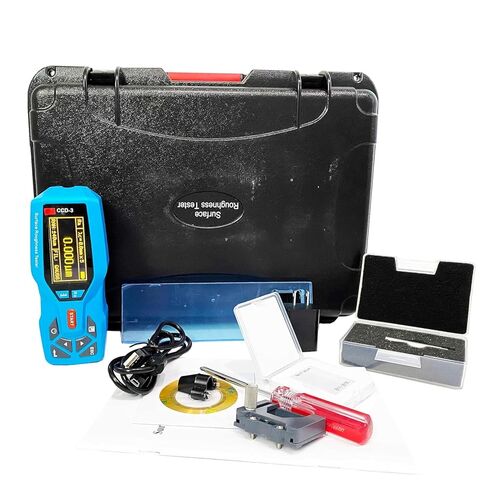 Surface Roughness Machine Tester Meter Profile Gauge with 20 Parameters Ra 0.005-16.000um Rz 0.02-160.00um PC Software 100 Groups Data Storage Accuracy 0.001μm Sample Length 0.25mm 0.80mm 2.50mm in Saudi Arabia
