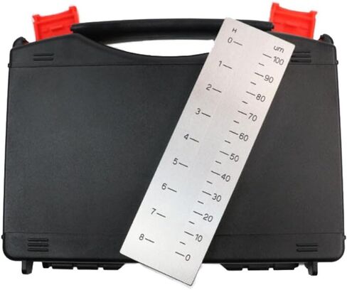 Danive Stainless Steel Fineness Meter Single Groove Fineness Plate Fineness Gauge 0-100um in Saudi Arabia
