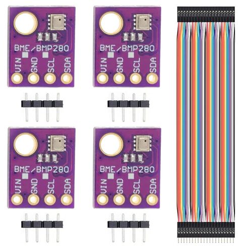 4Pack BMP280 5V Digital Barometric Pressure Temperature Sensor High Precision Module with IIC I2C for Arduino with Dupont Cable in Saudi Arabia