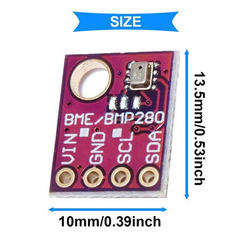 4Pack BMP280 5V Digital Barometric Pressure Temperature Sensor High Precision Module with IIC I2C for Arduino with Dupont Cable in Saudi Arabia