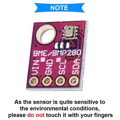4Pack BMP280 5V Digital Barometric Pressure Temperature Sensor High Precision Module with IIC I2C for Arduino with Dupont Cable in Saudi Arabia