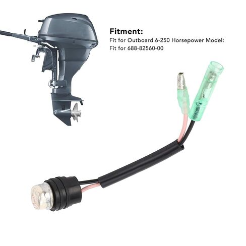 Outboard Thermo Switch Temperature Sensor for Yamaha 688-82560-00, 688-82560-10, 6-250 Outboard 1984-2010 in Saudi Arabia