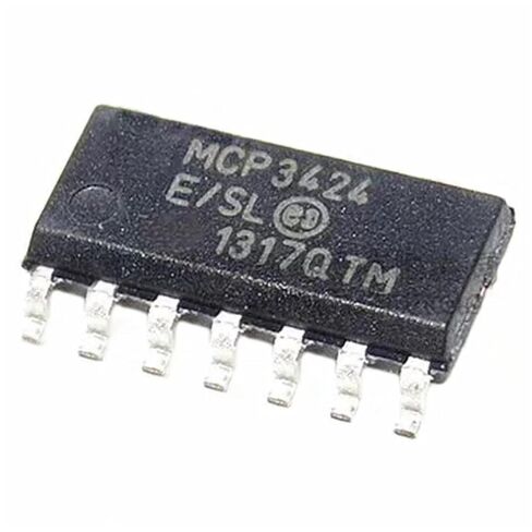1Pcs MCP3424 MCP3428 MCP42010 MCP42100 3424 3428 42010 42100 4922 604T-E -I/SL SOP-14 Analog-to-Digital Converter Chip(MCP42100) in Saudi Arabia