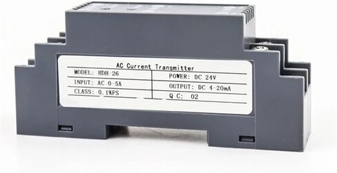 AC Current 4-20ma ac Current Power Transmitter Split core Transmission Sensor 0-10A Input(in 0-5A_12-28_Output 0-10V) in Saudi Arabia